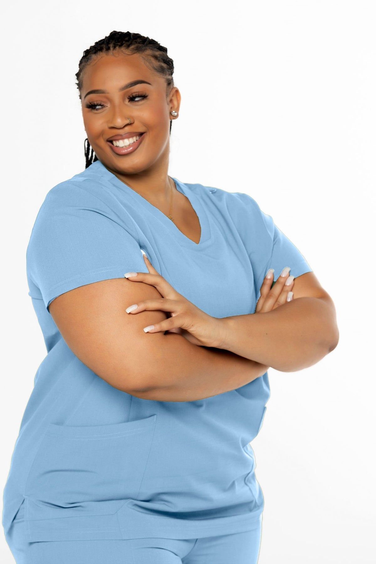 CSCRUBS CLASSIC COLLECTION V-NECK TOP | CLASSIC WT1 - Unique Essentials