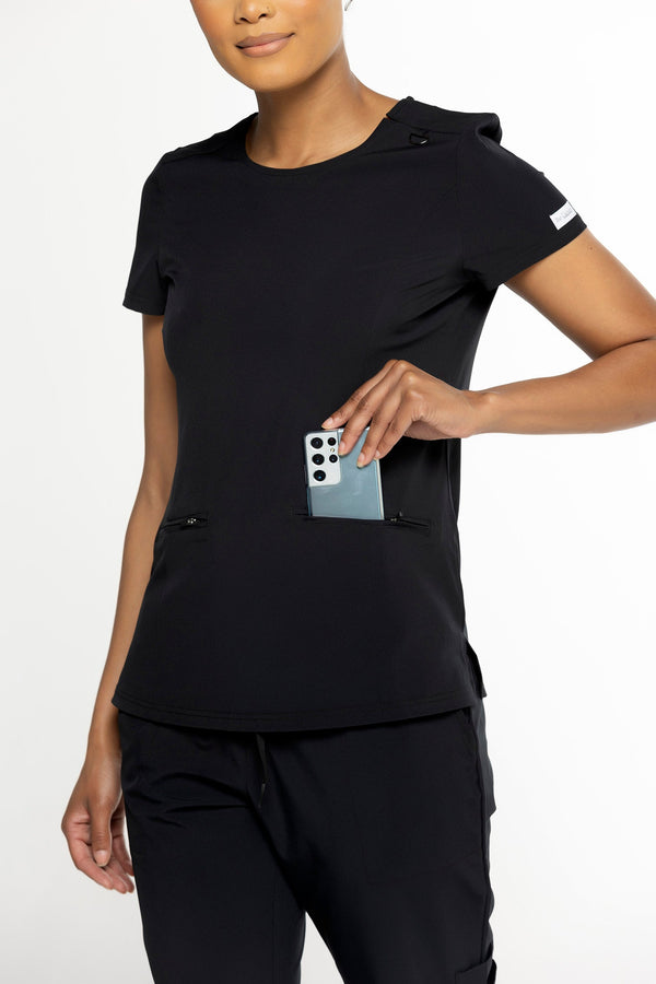 COMFORT COLLECTION ROUNDED NECK TOP | COMFORT WT1