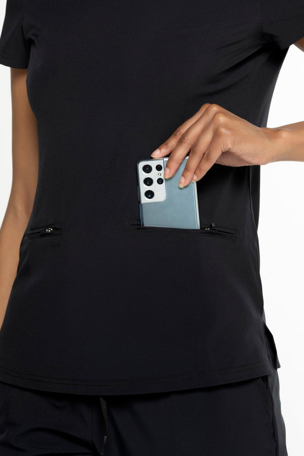 COMFORT COLLECTION ROUNDED NECK TOP | COMFORT WT1